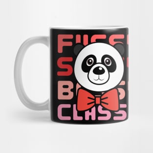 Fussy Sassy Bossy Classy Panda Bear Head Mug